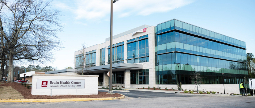 View of the completed Brain Health Center.