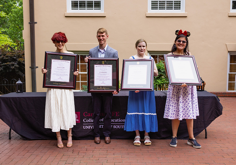 Four Carolina Life graduates in 2026